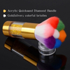 Makeup Tools Colorful Remove Powder Nail Dust Cleaning Brush