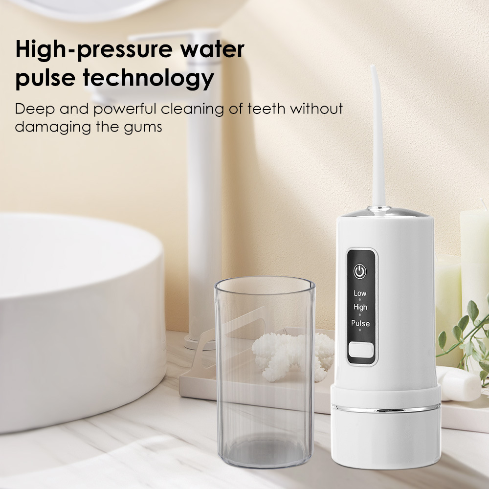 High Pressure Four-Headed Smart Teeth Cleaning Device Water Flosser 