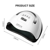 180W Nail Dryer UV LED Nail Lamp with Carry Handle