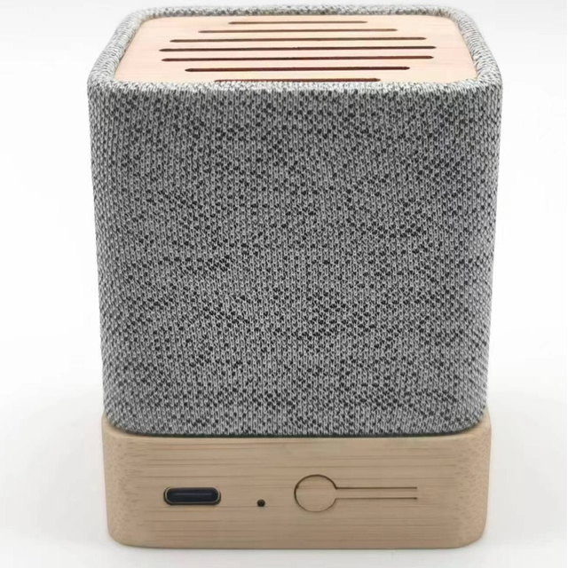 RCS Renewable Recycled Subwoofer Bamboo Wood Bluetooth Speaker