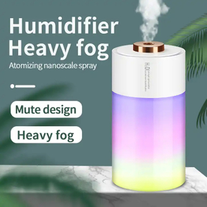  H2O USB Mini Color LED Light Aromatherapy Car Air Humidifier