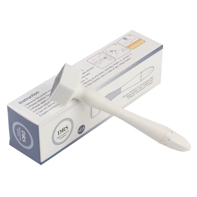 0-3.0mm Microneedling Stamp Derma Roller for Body Hair Beard Growth