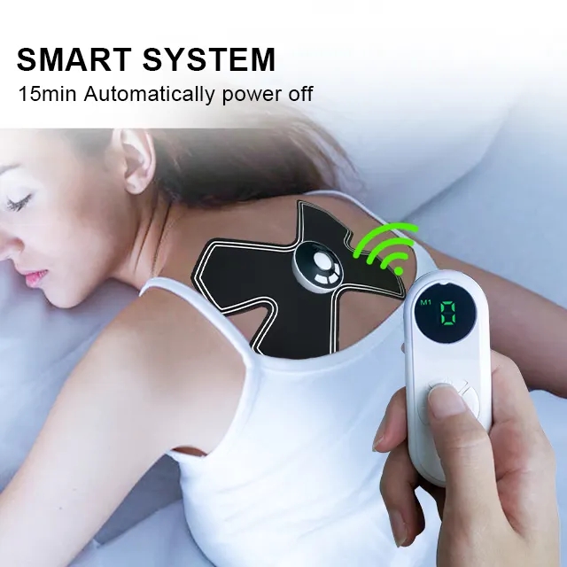 Portable Intelligent Pulse Shoulder Neck Mini Body EMS Massager