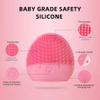 Wholesale Waterproof Electric Silicone Sonic Face Cleanser Facial Cleaning Brush