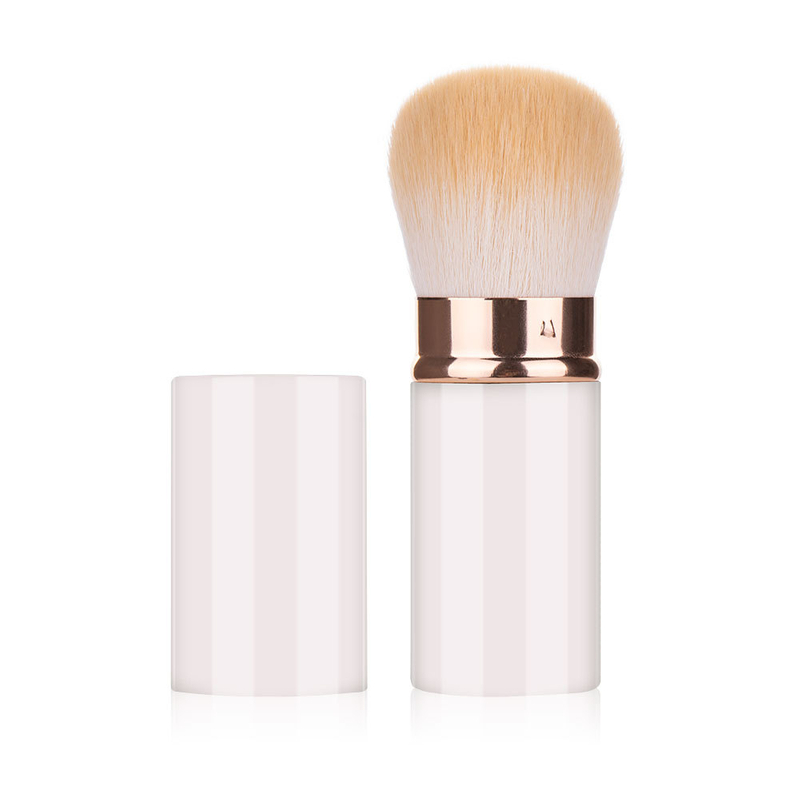 Makeup Tool Retractable Wool-Like Powder Foundation Brush For All Face 