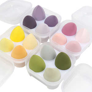 4PCS Makeup Tools Eye Face Cosmetics Sponge Set