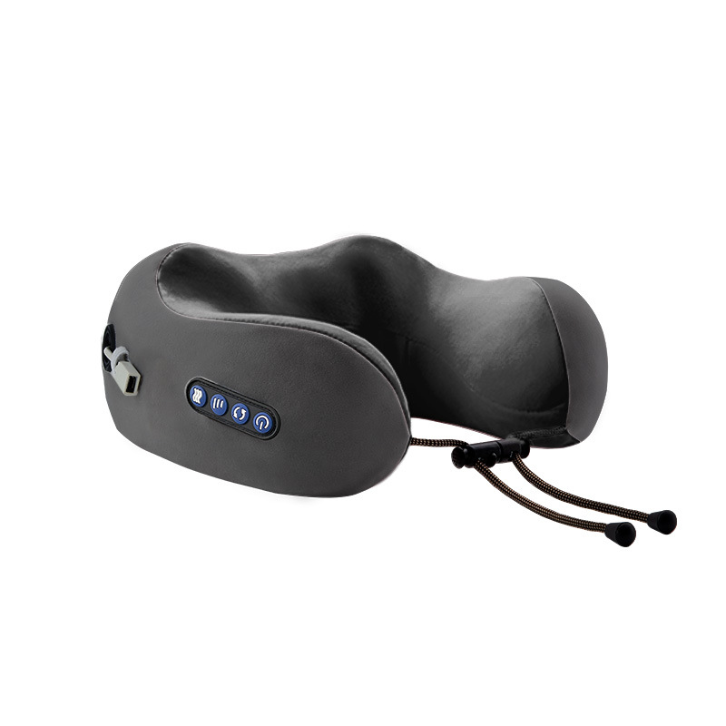  Car Travel Electric U-shaped Memory Foam Neck Massage Pillow