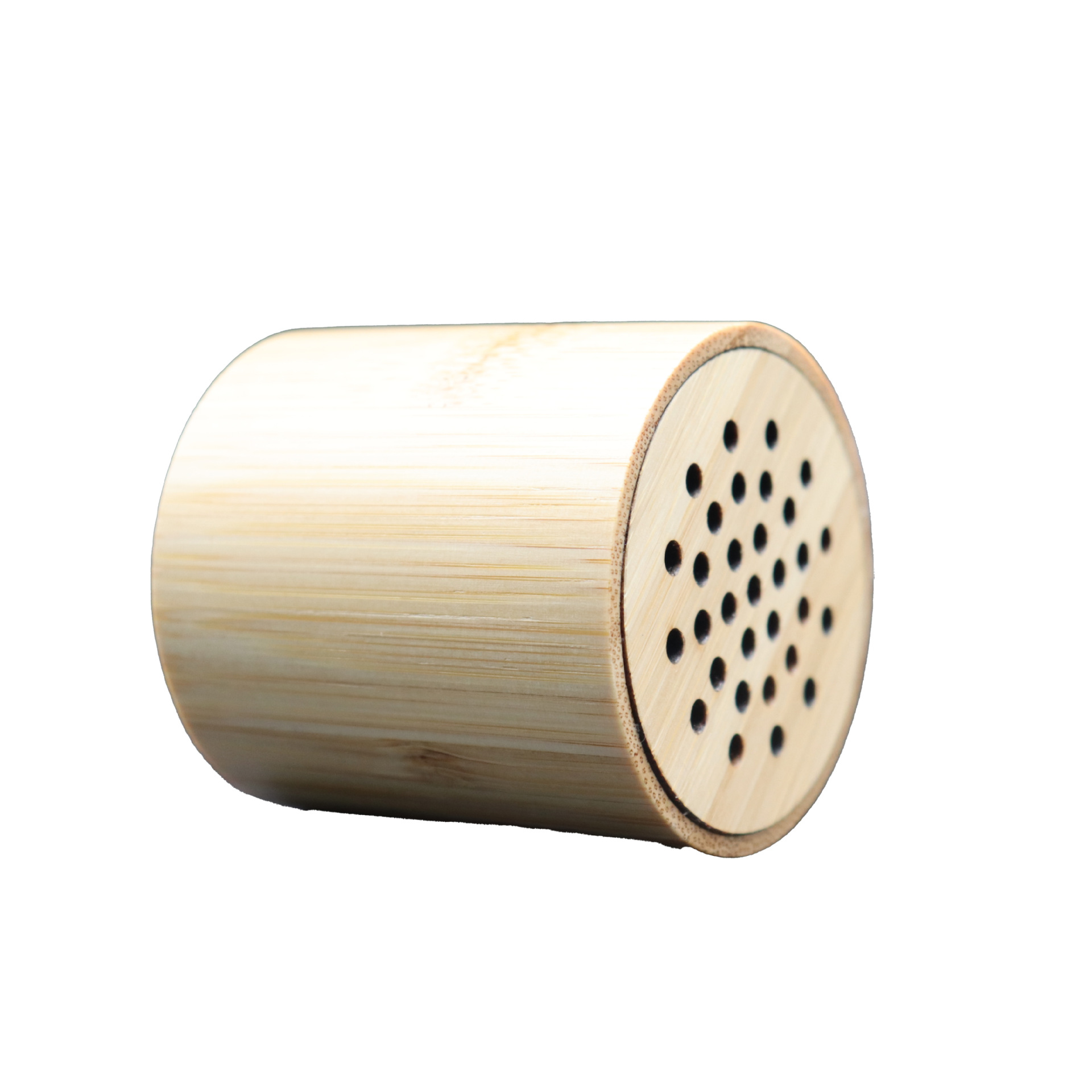 Wholesale Portbale Bamboo Round Wireless 3W Bluetooth Speaker