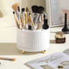 Home Dresser Desktop Rotating Eyeshadow Brush Lipstick Storage Container Makeup Brush Organizer