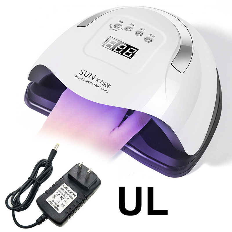 180W Nail Dryer UV LED Nail Lamp with Carry Handle