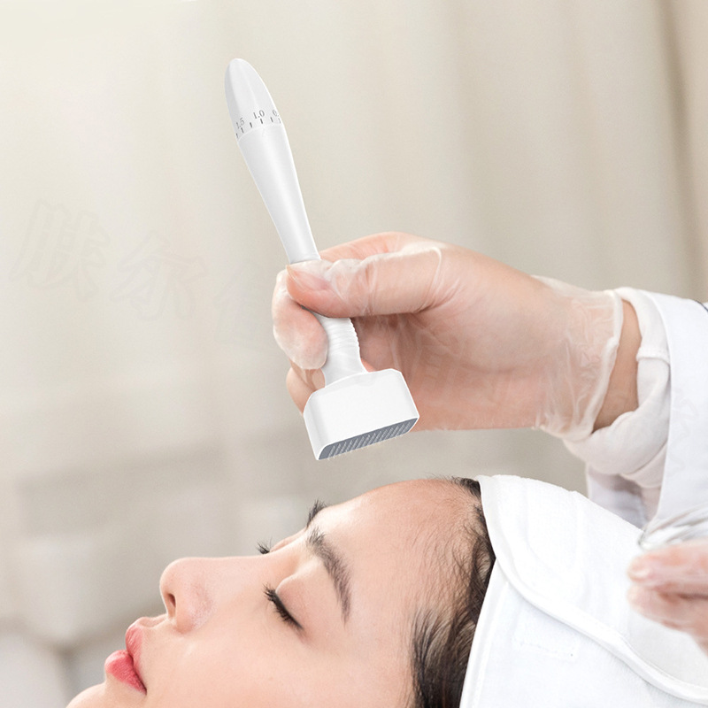 0-3.0mm Microneedling Stamp Derma Roller for Body Hair Beard Growth