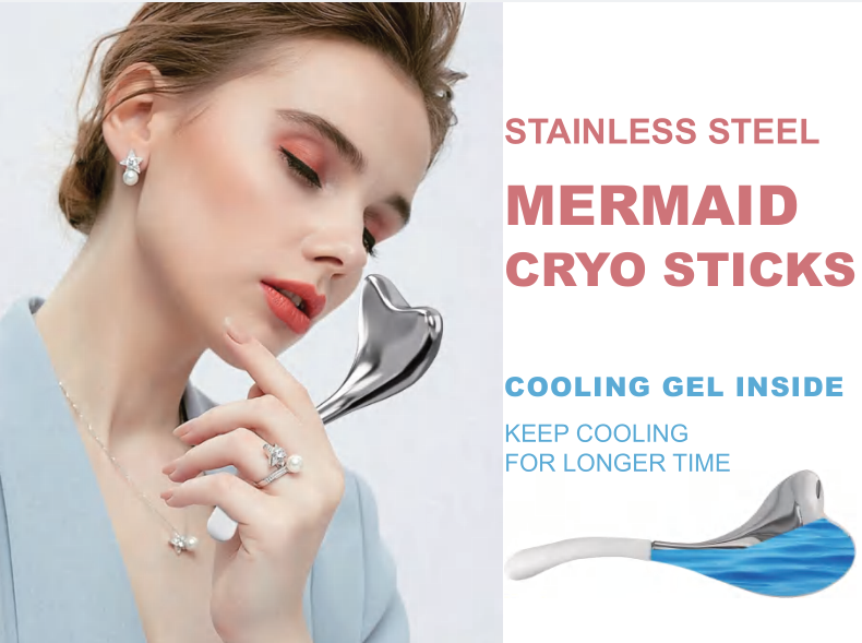 Skin Care Tool Stainless Steel Facial Cryo Ball Massager