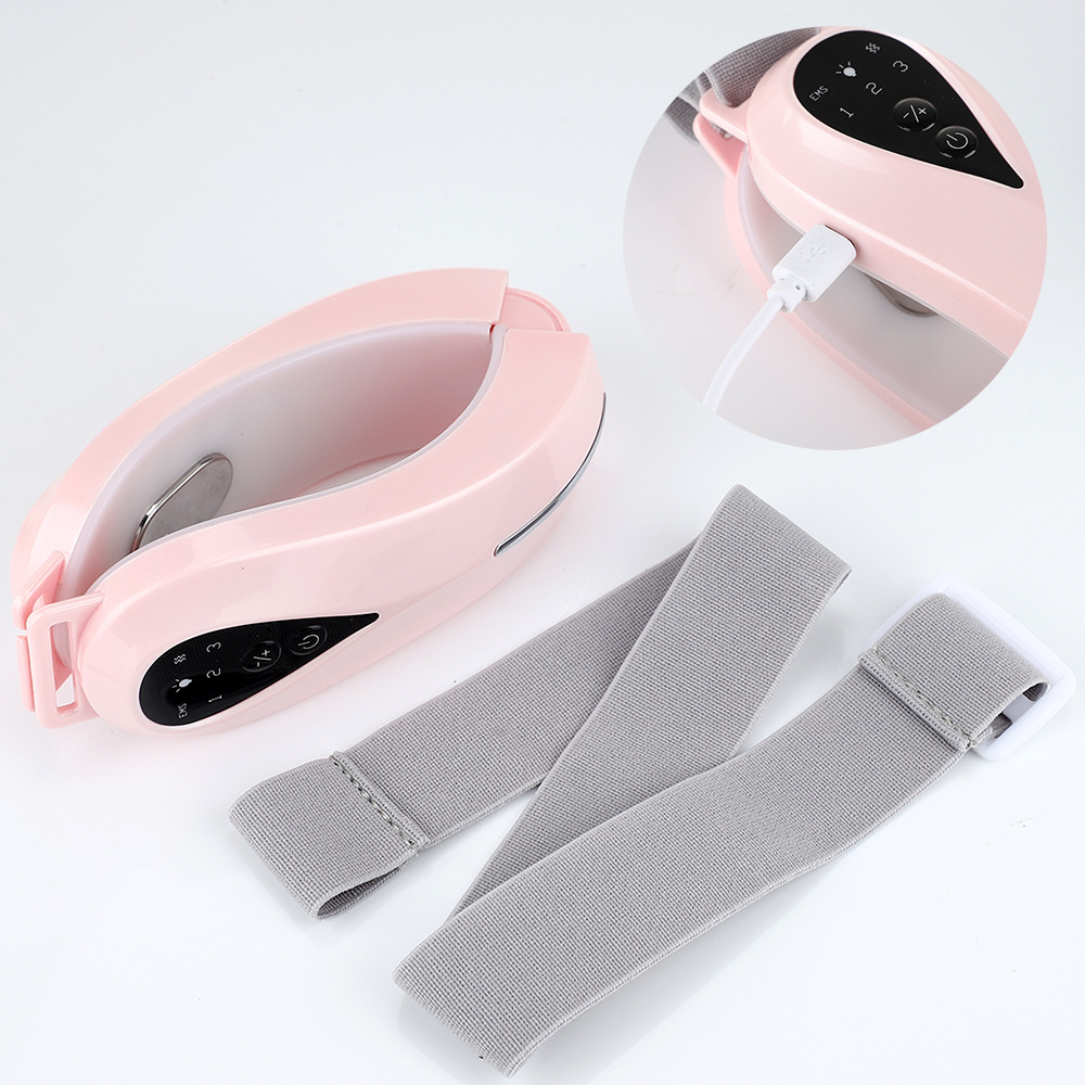Ems Led Light Therapy V Shape Facial Slimming Lifting Belt