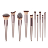 Portable 10PCS Nylon Fiber Eye Shadows Synthetic Makeup Brush Set