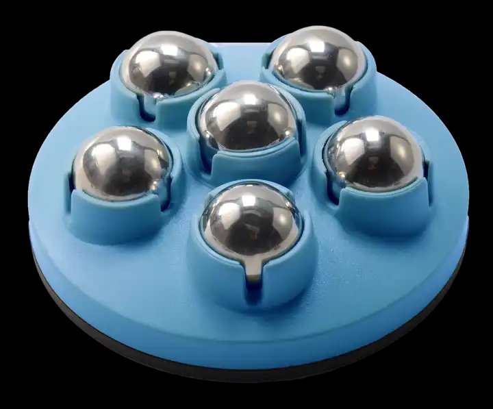 6 Stainless Steel Rolling Ball Foot Body Care Massage Tool