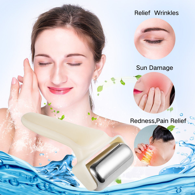 Stainless Steel Ice Roller Face Body Massager To Reduce Wrinkles