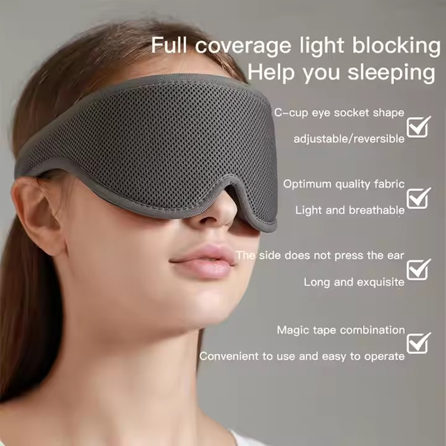 3D Sleep Eye Face Mask For Men Women