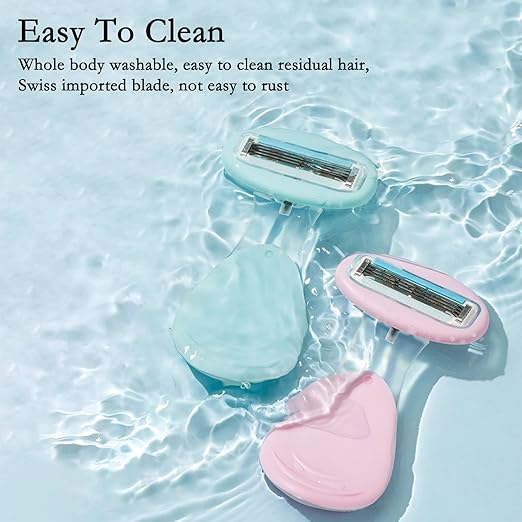 Mini Portable Travel Razor for Women's Body Hair Removal