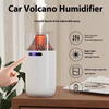 Mini Usb Car Household Multifunction Mute Spray Volcano Flame Humidifier