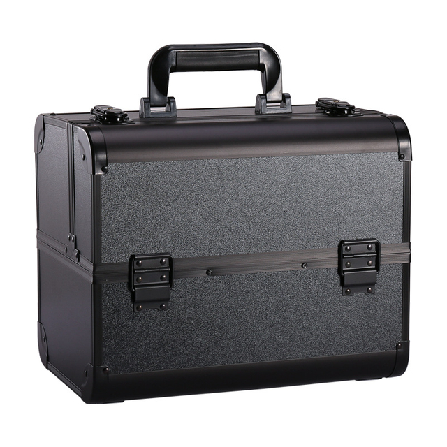 Wholesale Retail Aluminum Professional Cosmetic Case Nail Art Tool Box