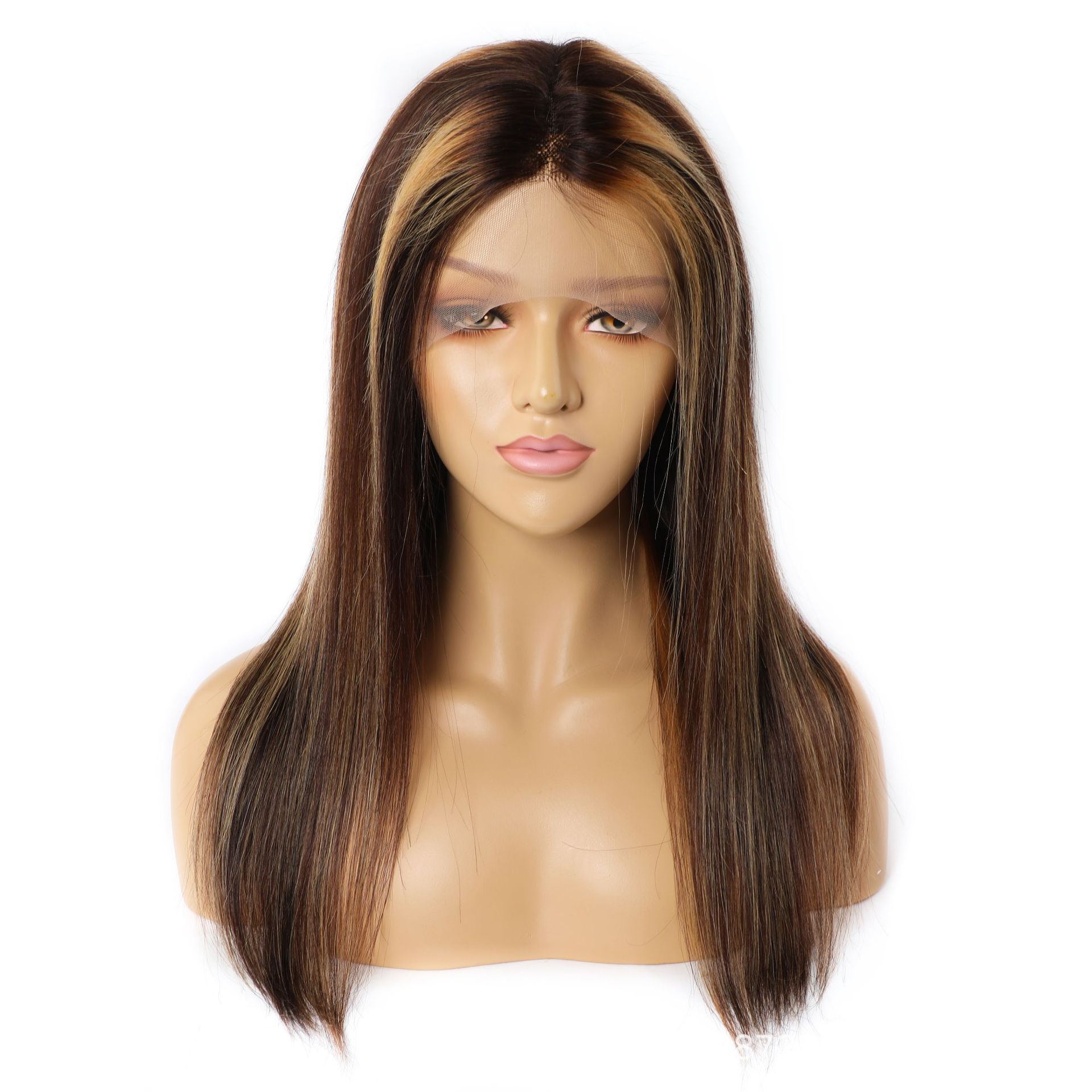 13x6x1T 10-24 inch Human Hair Curtain Wigs