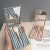 Wholesale OEM 5PCS Face Eye Shadow Beauty Travel Makeup brush Set