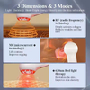 RF Microcurrent LED Red Light Therapy Facial Beauty Device 