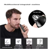 Electric Facial Razor Nose Ear Hair Trimmer for Men