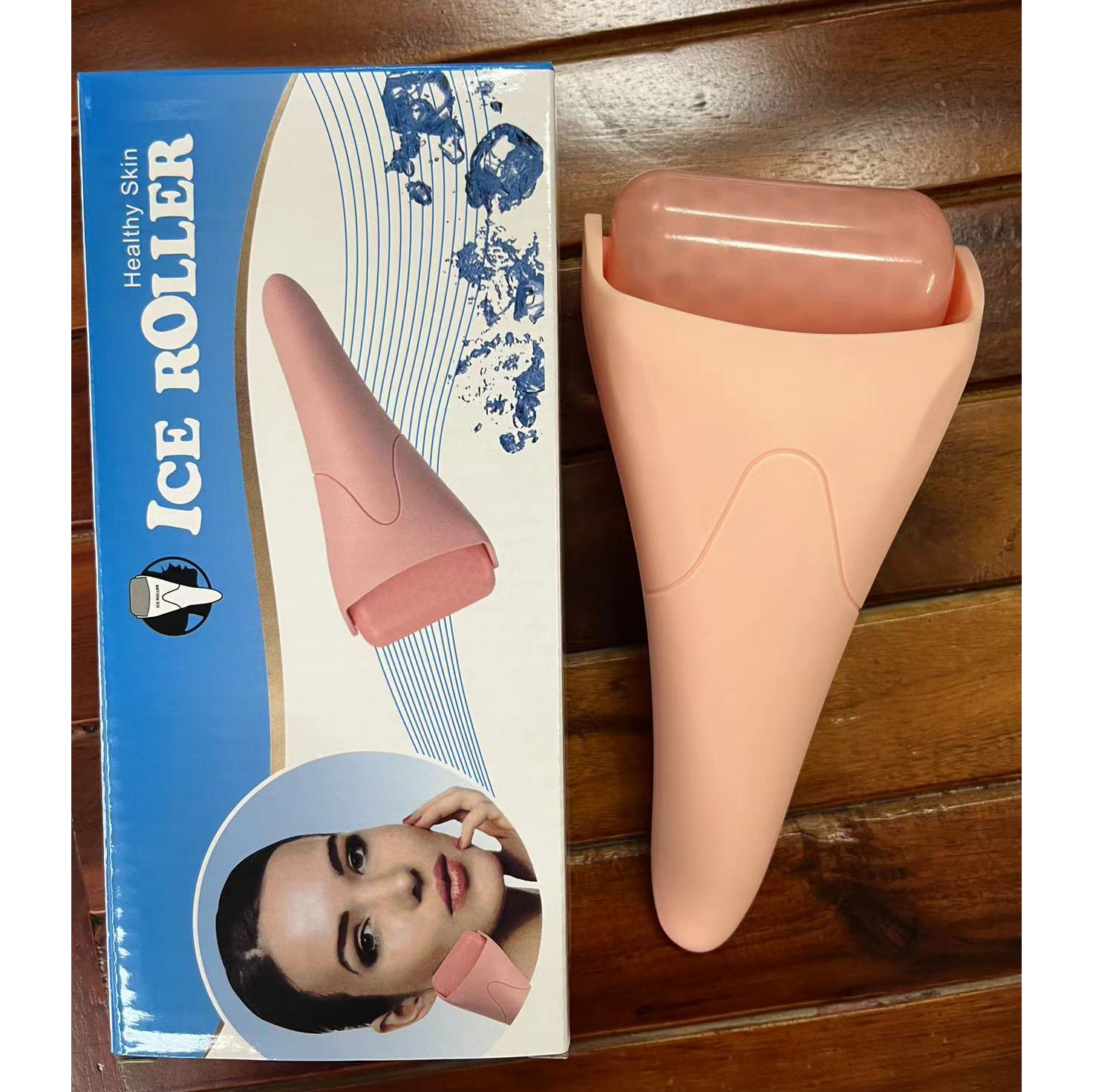 Skin Care Home Use Neck Face Lift Massager Ice Roller