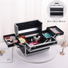 Wholesale Retail Aluminum Professional Cosmetic Case Nail Art Tool Box