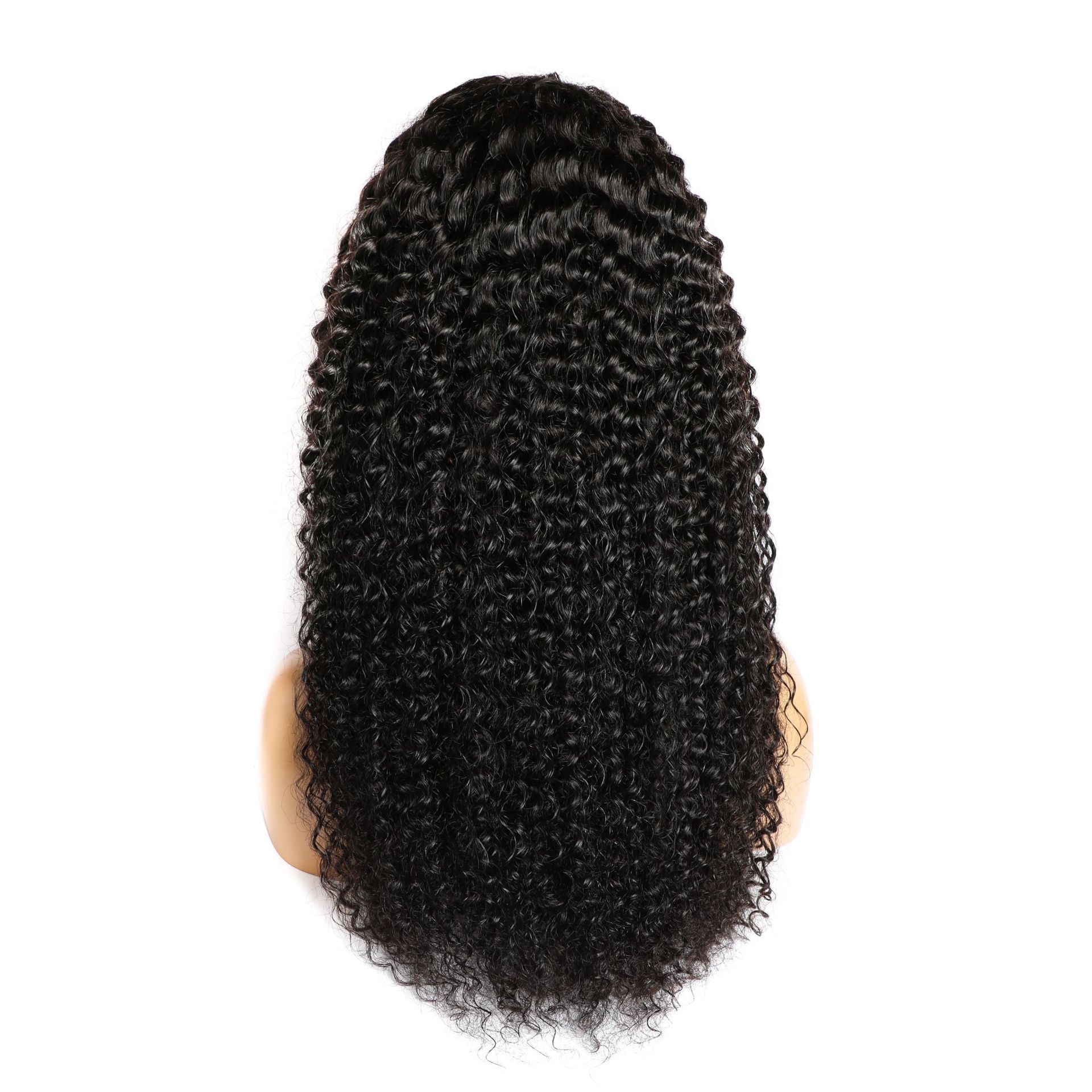 Wholesale 9A 13*4 Curly Human Hair Lace Front Wig