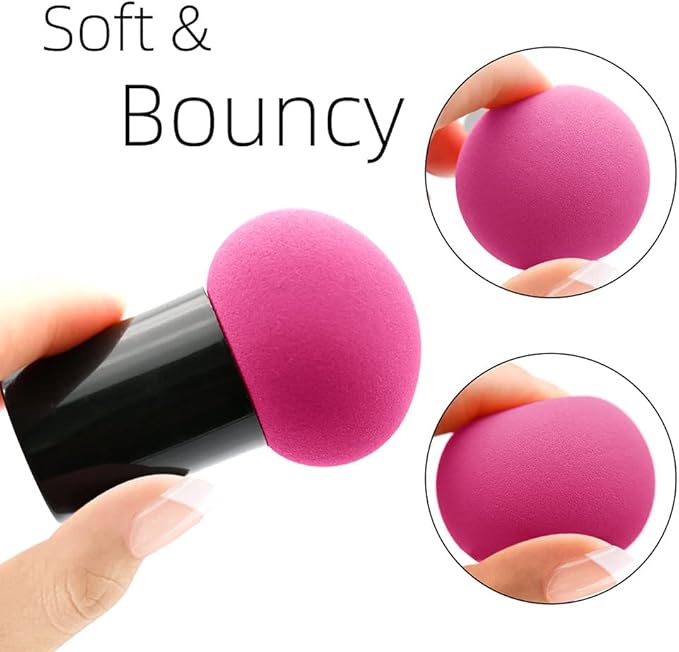 Mushroom Head Foundation Makeup Sponge Powder Puff 