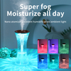 7 Color Auto Changing Diamond Crystal Table Lamp Humidifiers for Bedroom