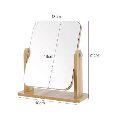 Promotional Desktop Home Bathroom Vanity Natural Women Makeup Mirror