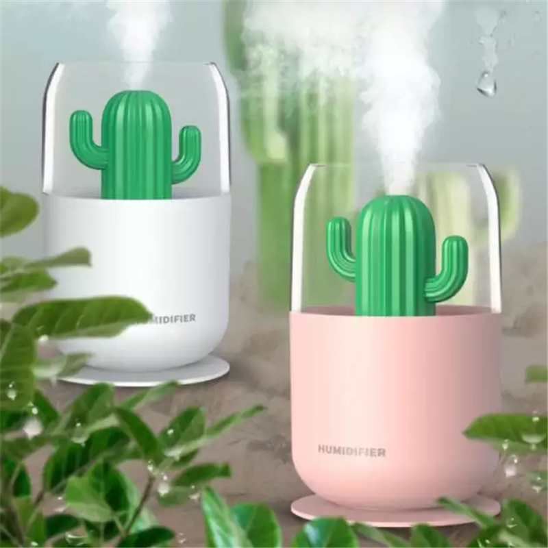 Office Bedroom Mini Mute Usb Air Humidifier with Night Light