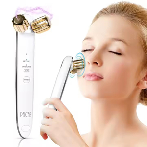 EMS Vibration 3D Eye Massager Roller V Shape Face Lifting Machine