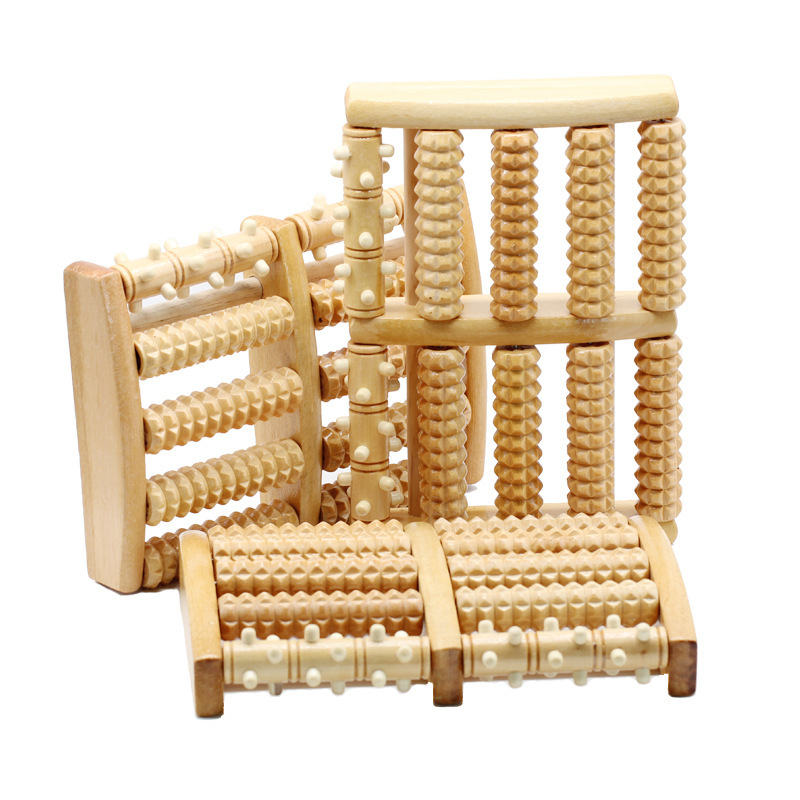 Wooden Foot Roller Massager (5)