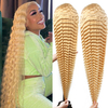 13X4 613 Blonde Lace Front Human Hair Wigs 