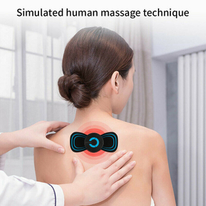 Portable EMS Electric Neck Back Cervical Massage Patch Stimulator