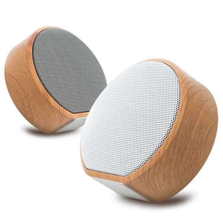 Promotion Gift Mini Portable Wooden Wireless Bluetooth Music Speaker 