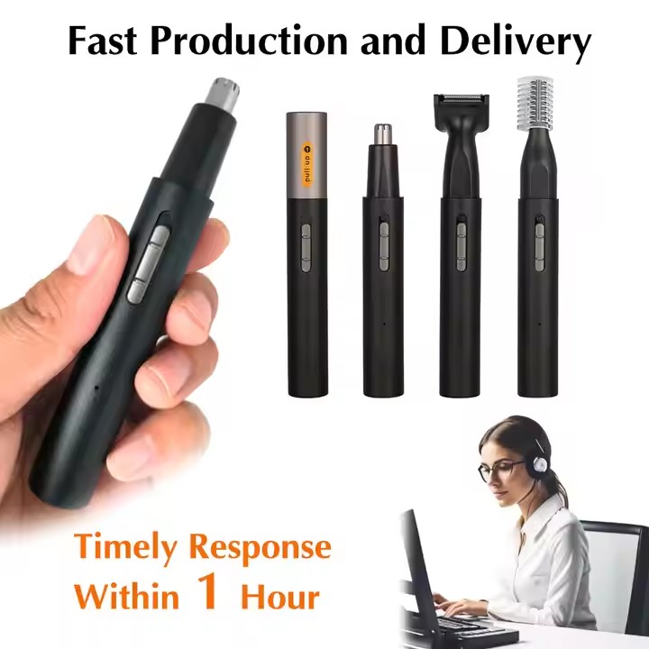 3 in 1 Electric Hair Remover Ear Nose Hair Trimmer for Men