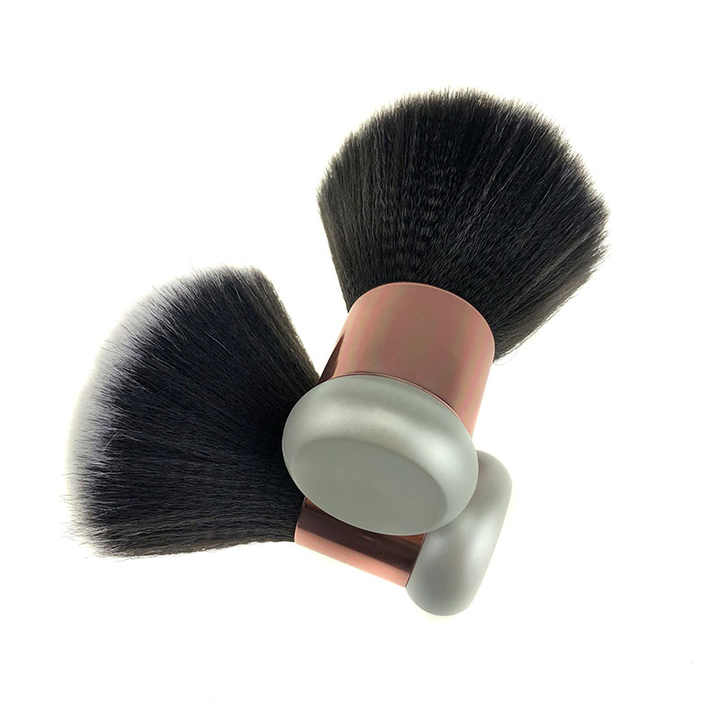 Synthetic Hair Travel Makeup Powder Brush for Face Eye