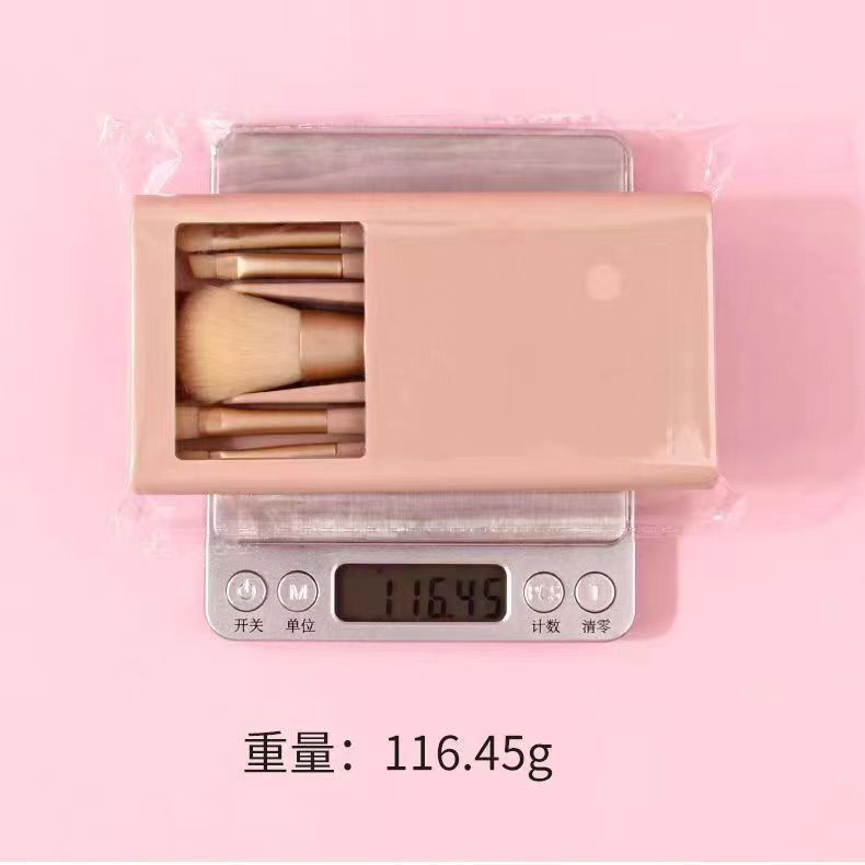 Wholesale OEM 5PCS Face Eye Shadow Beauty Travel Makeup brush Set