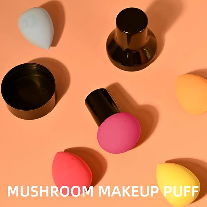 Mushroom Head Foundation Makeup Sponge Powder Puff 