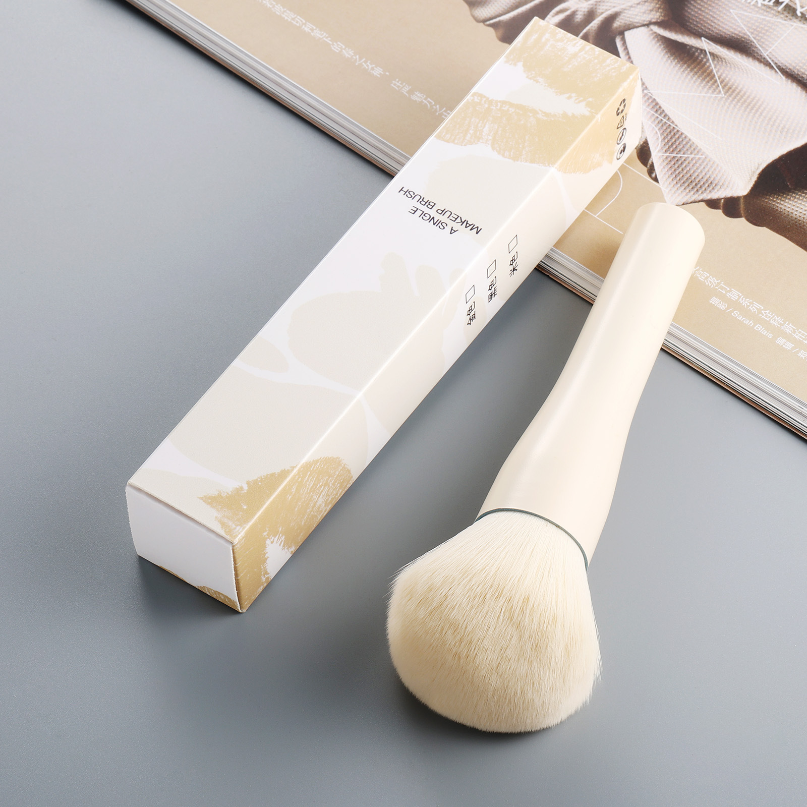 Beauty Tools Single Large Full Face Makeup Loose Powder Brush 