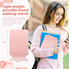 7.9 Inch Portable Desktop Travel Rechargeable Foldable Led Makeup Mirror