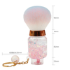 New Colorful Crystal Single Loose Powder Blush Beauty Tools Portable Nail Makeup Brushes