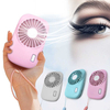 Lash Fan Mini Portable Air Cooling Blower Handheld Rechargeable Makeup Eyelashes Dryer Eyelash Fan