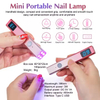 Mini Handheld Cordless Gel UV Nail Polish LED Lamp