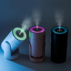 Mini Shaking Head Mist Air Humidifier with Colorful Lights for Desktop